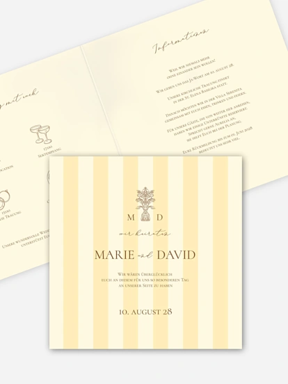 Hochzeitseinladung Sicily