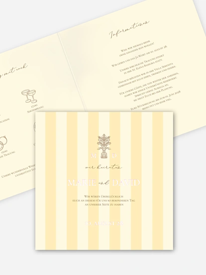 Hochzeitseinladung Sicily