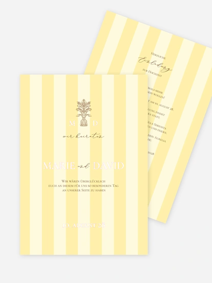 Hochzeitseinladung Sicily