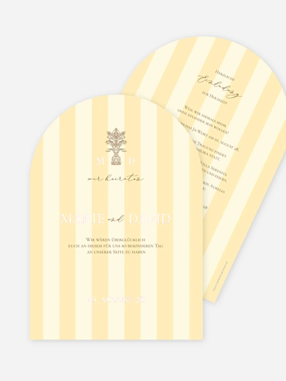 Hochzeitseinladung Sicily