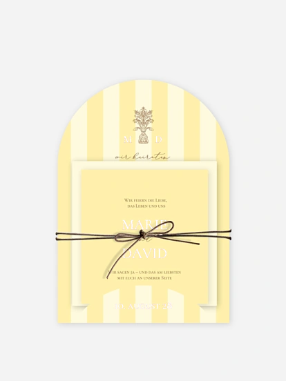 Hochzeitseinladung Sicily