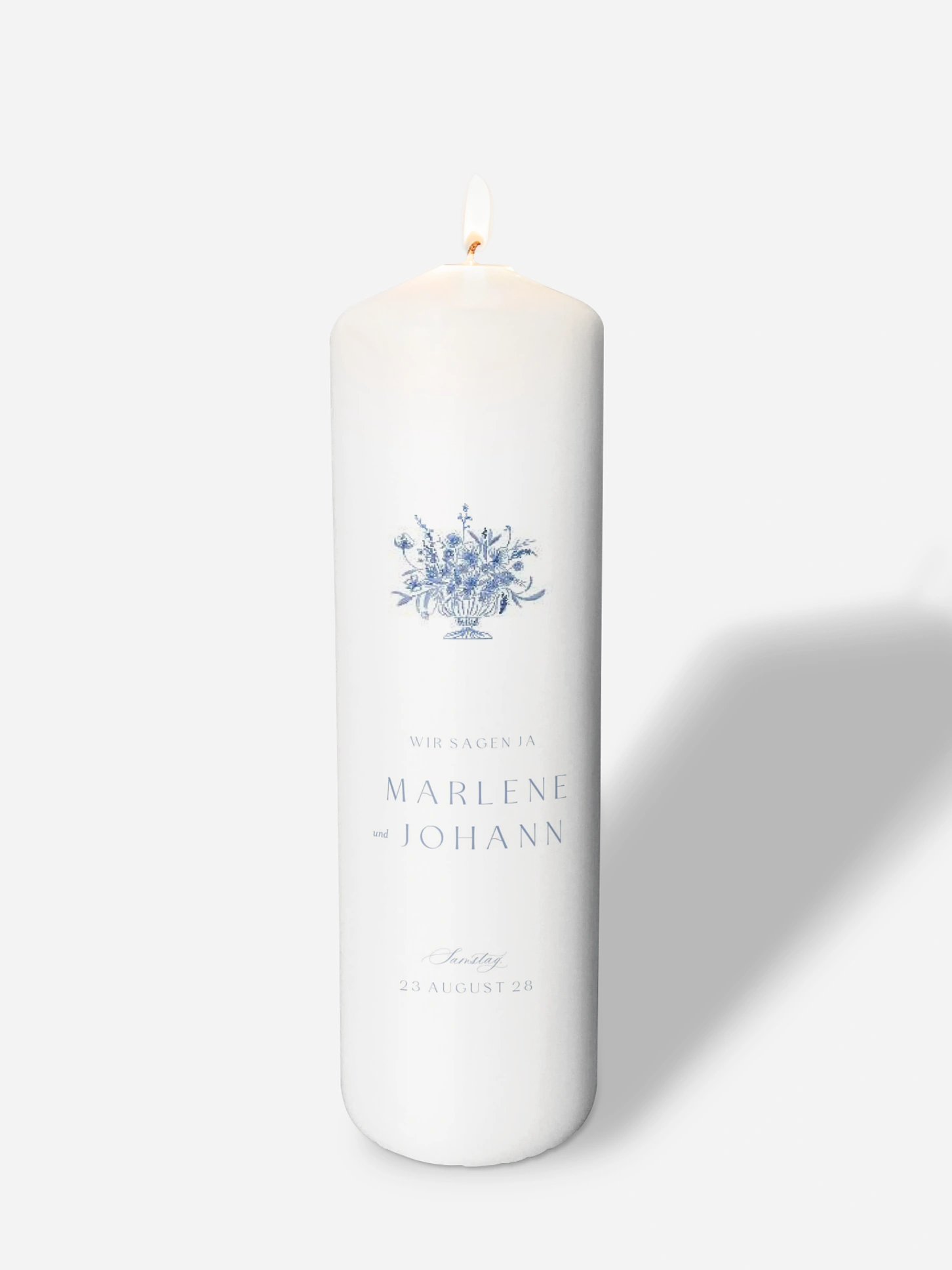 Hochzeitskerze Fine Florals