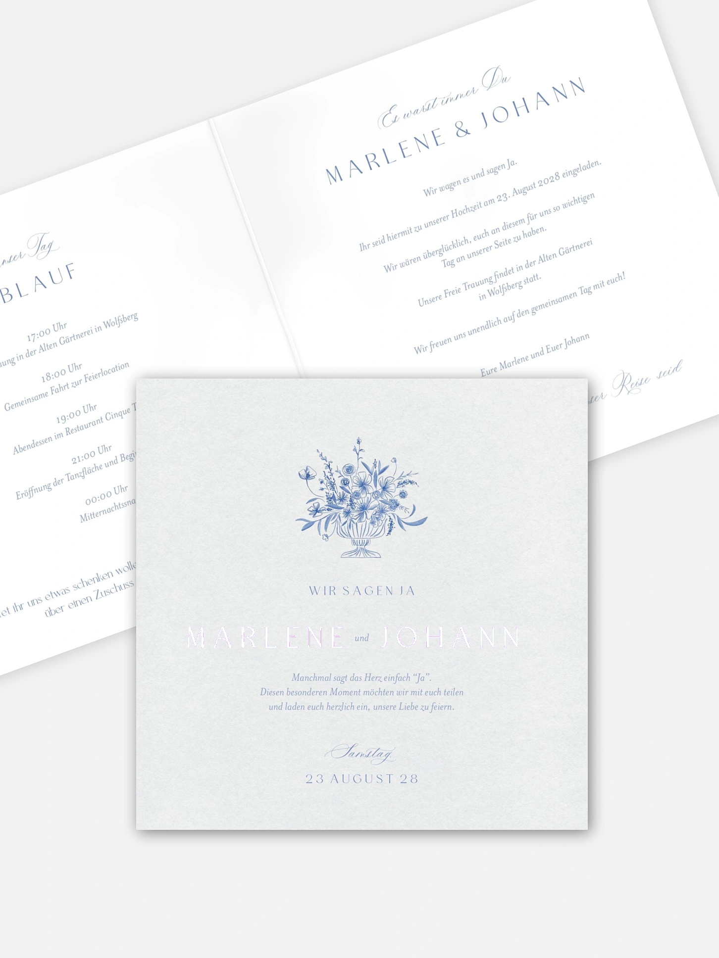 Hochzeitseinladung Fine Florals