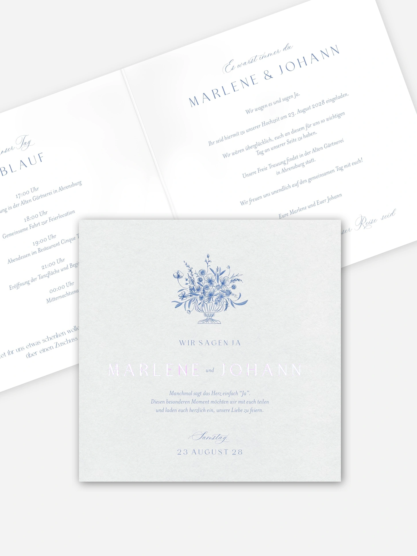 Hochzeitseinladung Fine Florals
