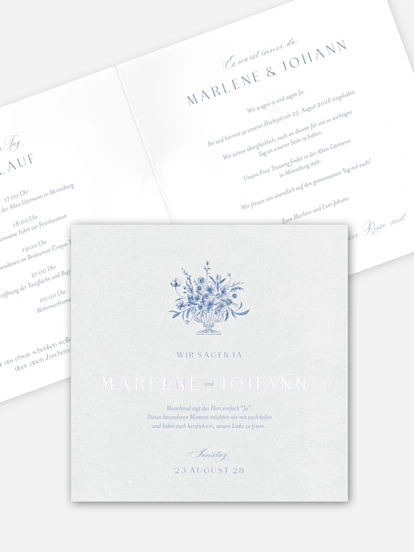 Hochzeitseinladung Fine Florals