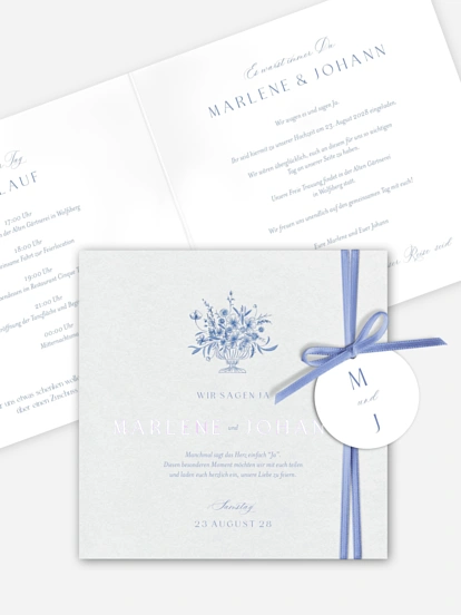 Hochzeitseinladung Fine Florals