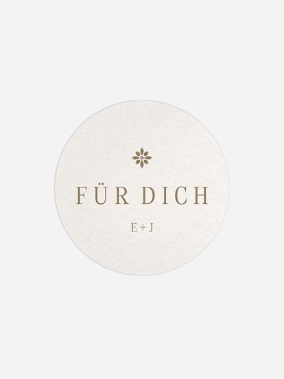 Geschenkaufkleber Hochzeit Dieser eine Tag