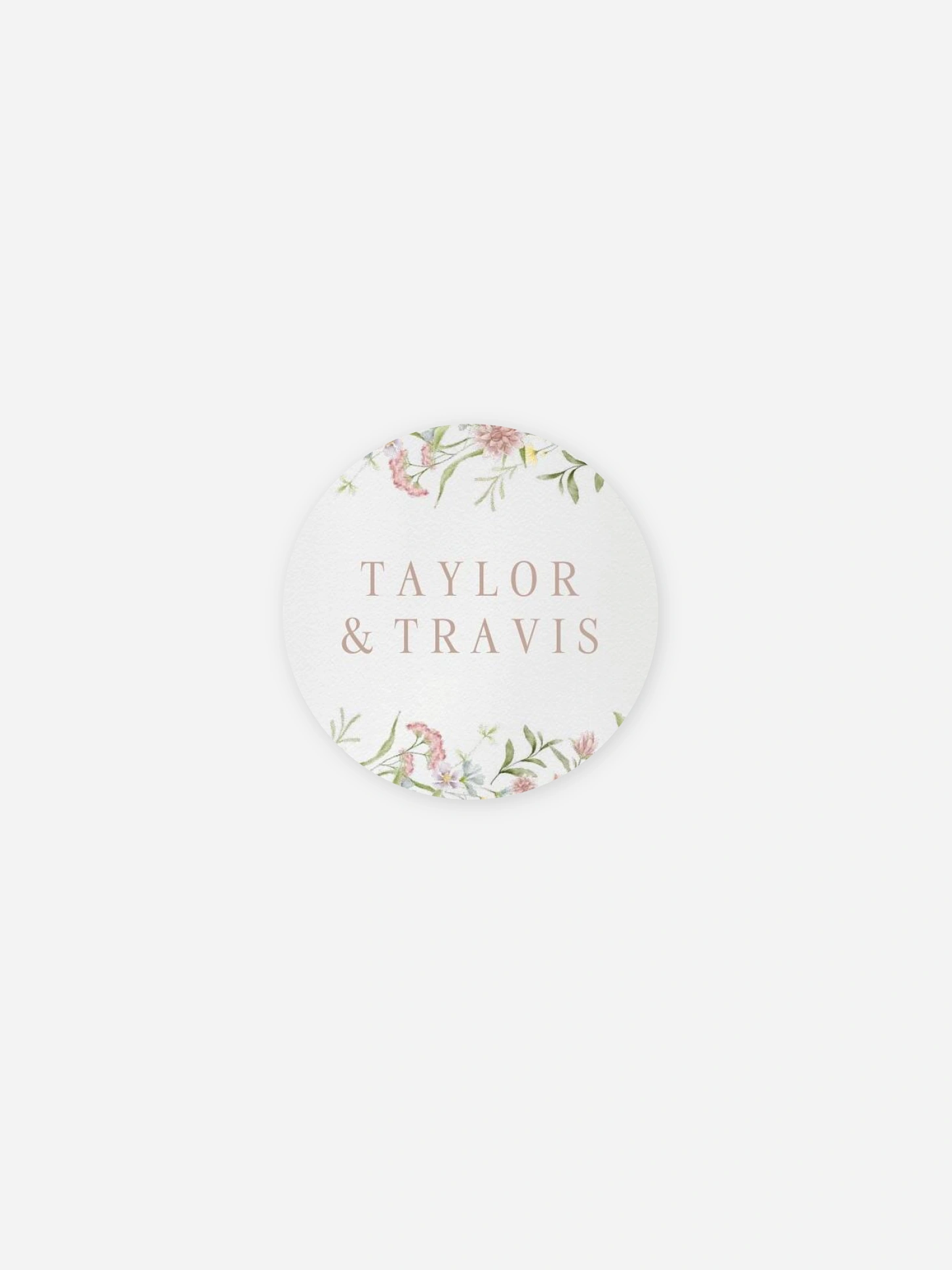 Geschenkaufkleber Hochzeit From Lover to Forever