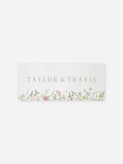 Geschenkaufkleber Hochzeit From Lover to Forever