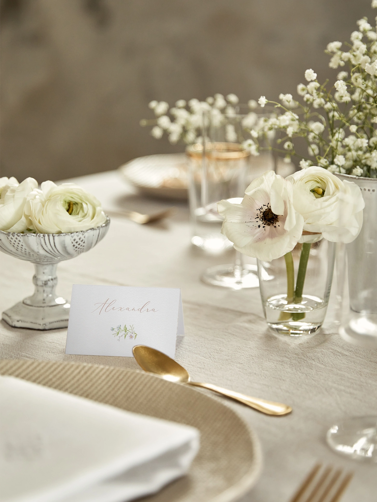 Tischkarte Hochzeit From Lover to Forever