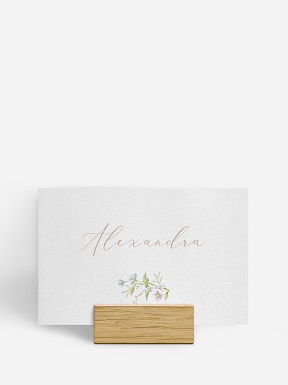 Tischkarte Hochzeit From Lover to Forever