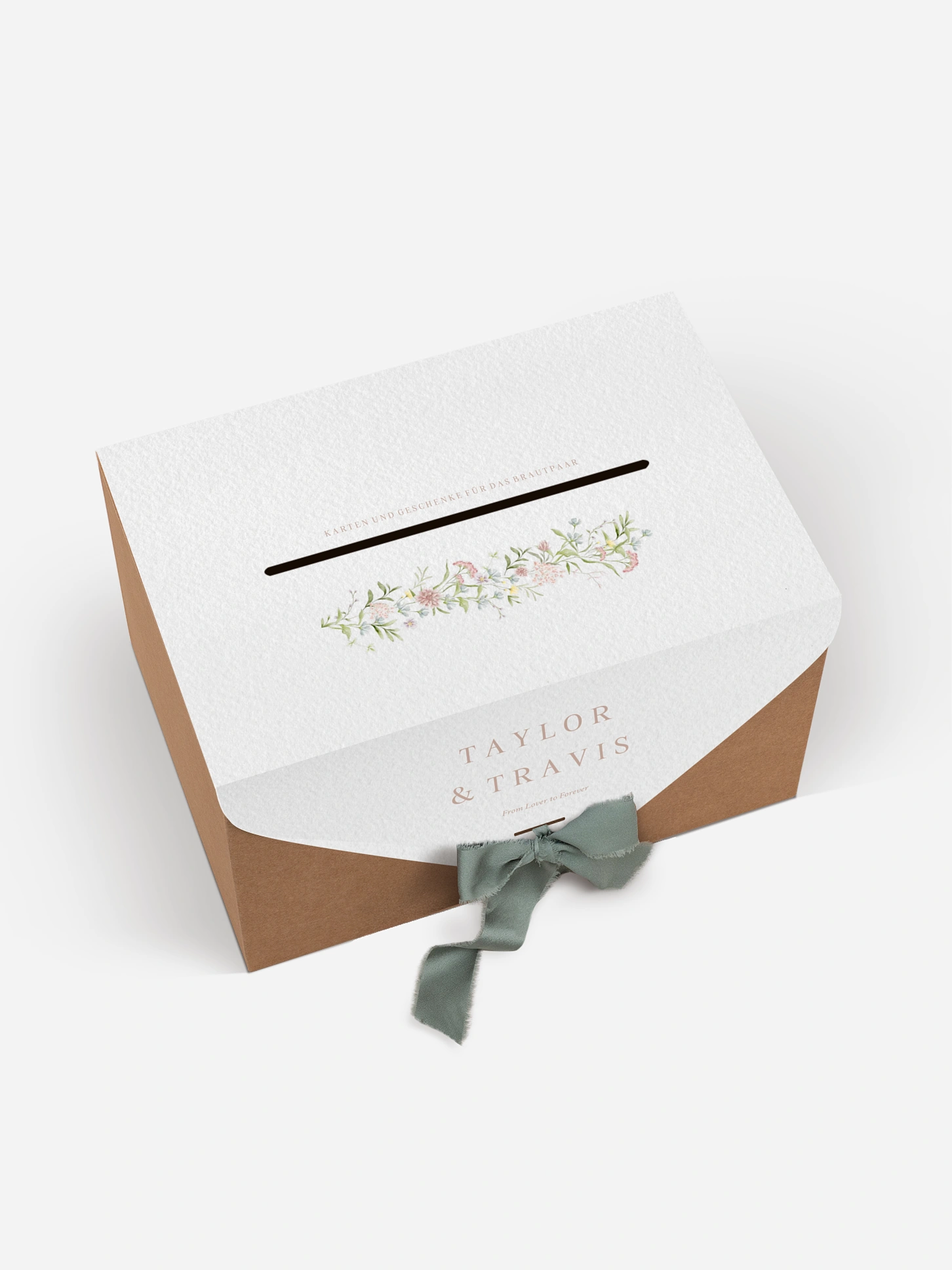 Kartenbox Hochzeit From Lover to Forever
