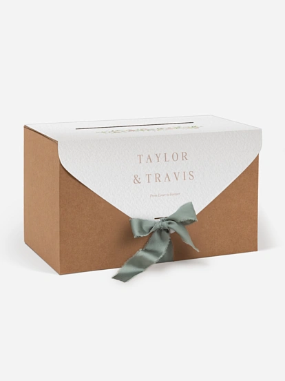 Kartenbox Hochzeit From Lover to Forever