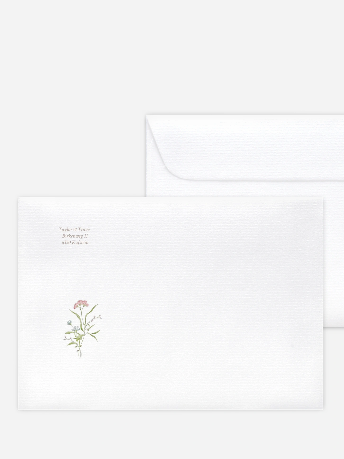 Briefumschlag mit Motiv From Lover to Forever