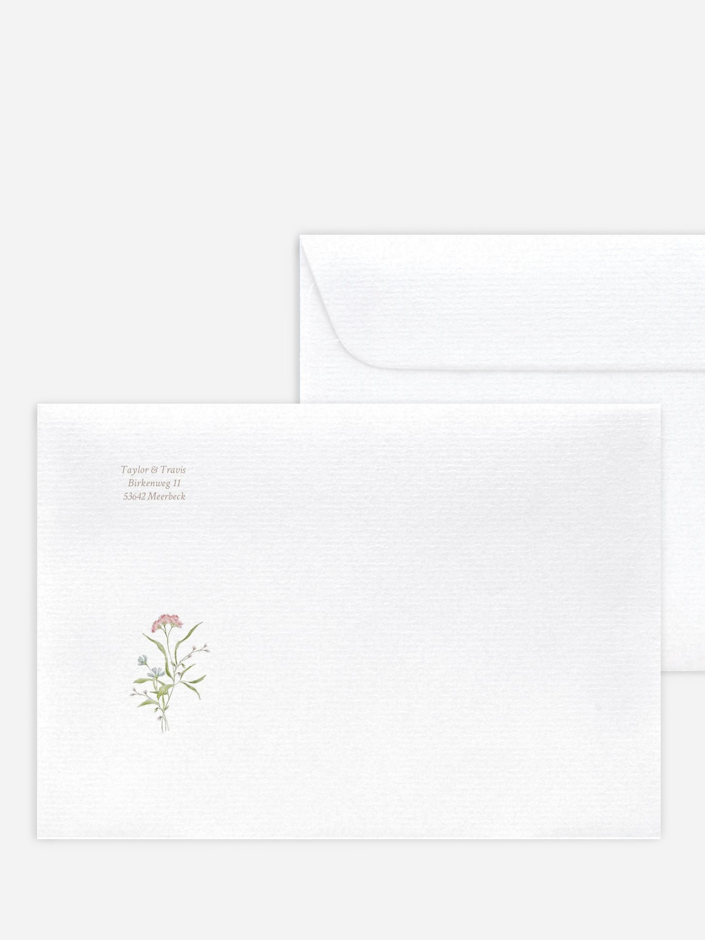 Briefumschlag mit Motiv From Lover to Forever