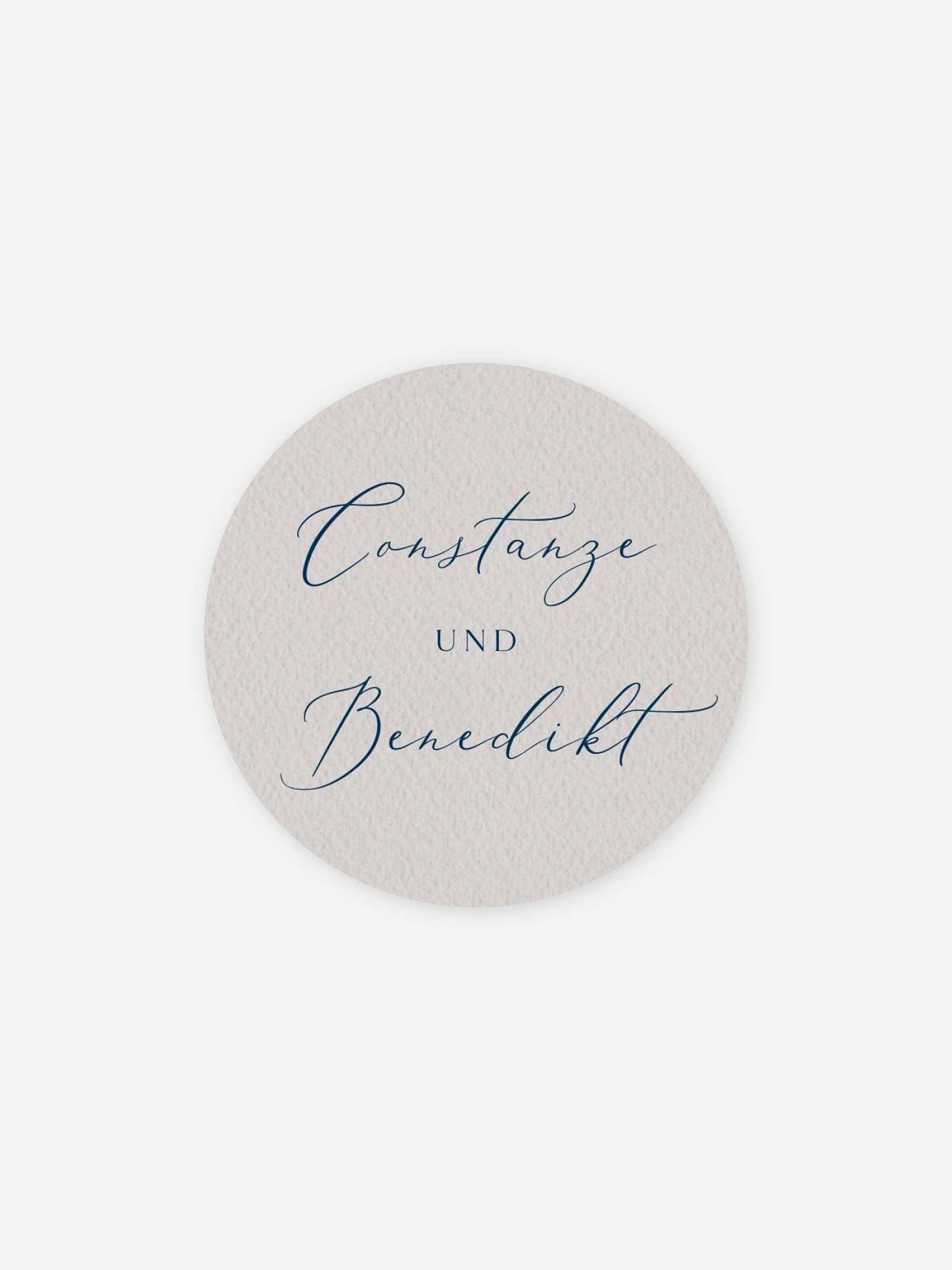 Geschenkaufkleber Hochzeit Nobility