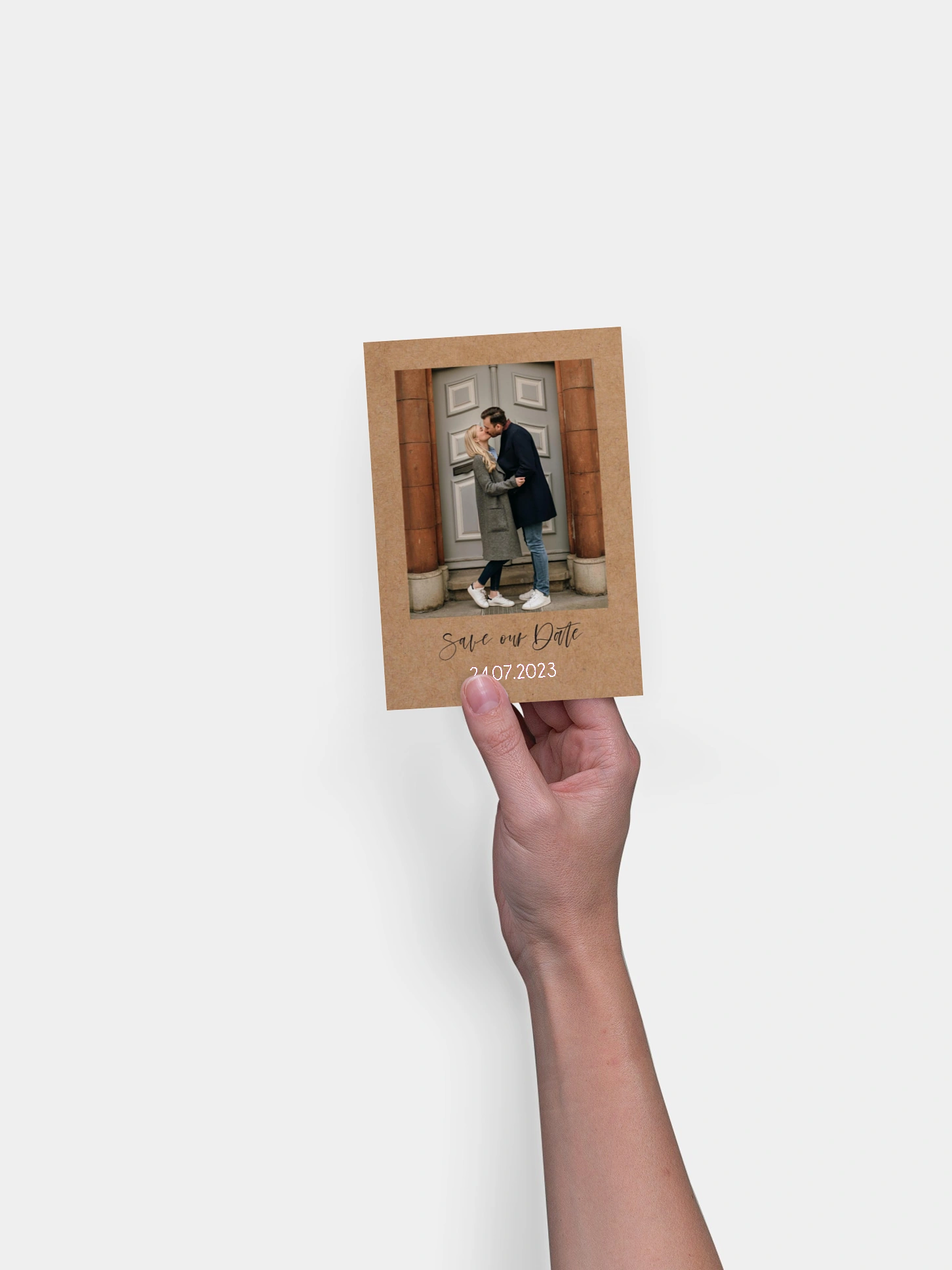 Save-the-Date Karte Photo Strip