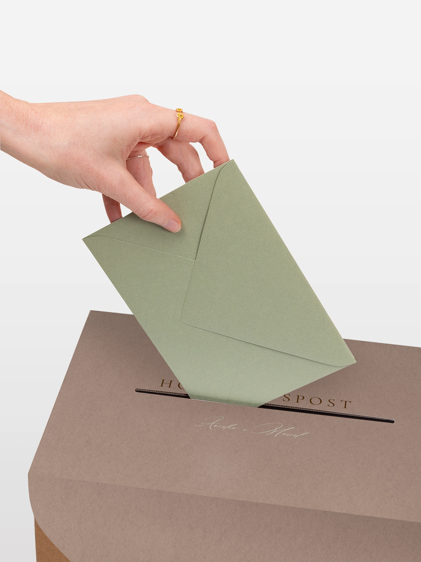 Kartenbox Hochzeit Mocca Moments
