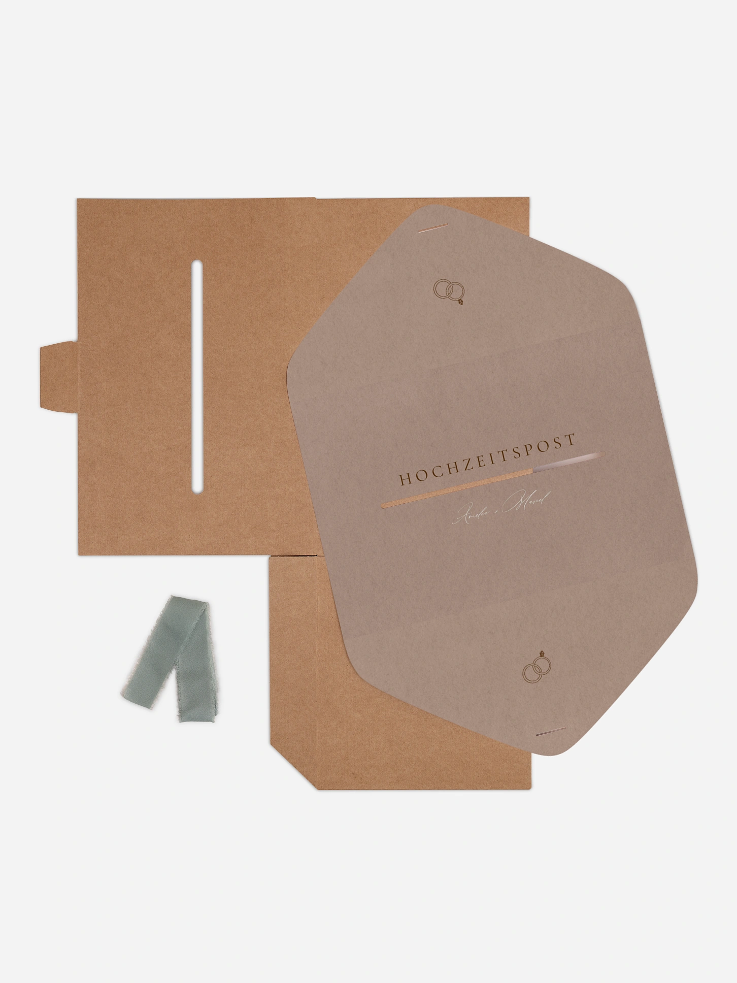 Kartenbox Hochzeit Mocca Moments