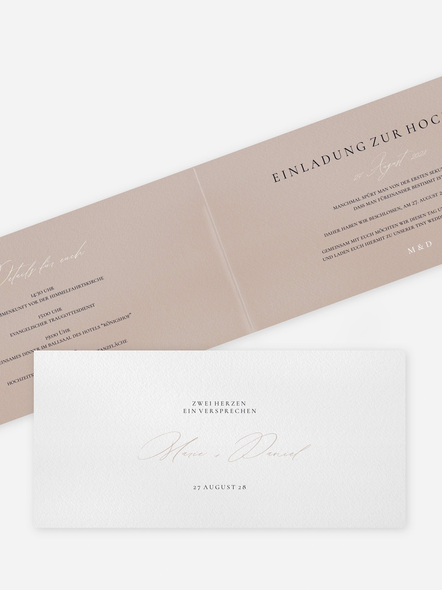 Hochzeitseinladung Fine Details