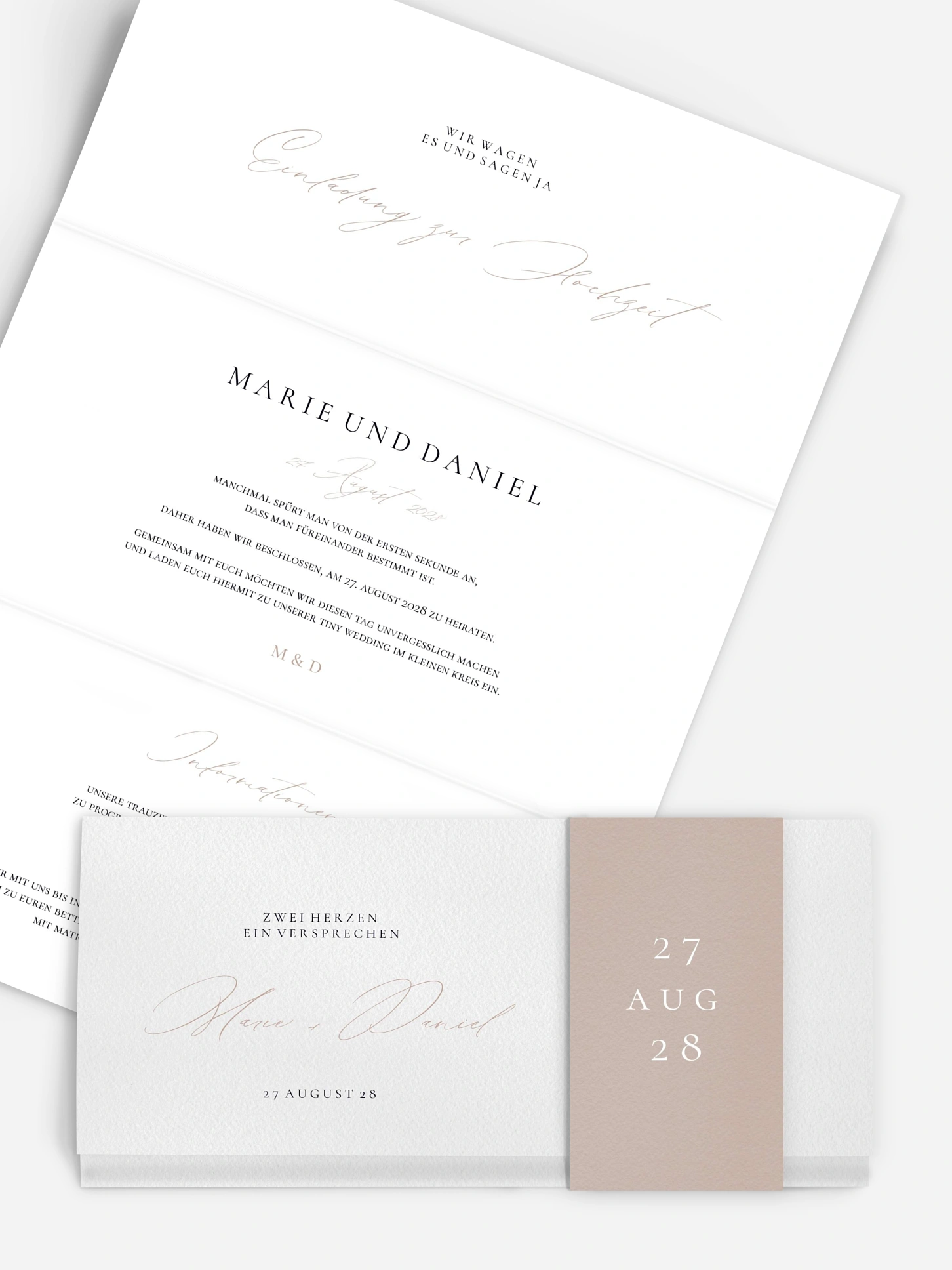 Hochzeitseinladung Fine Details