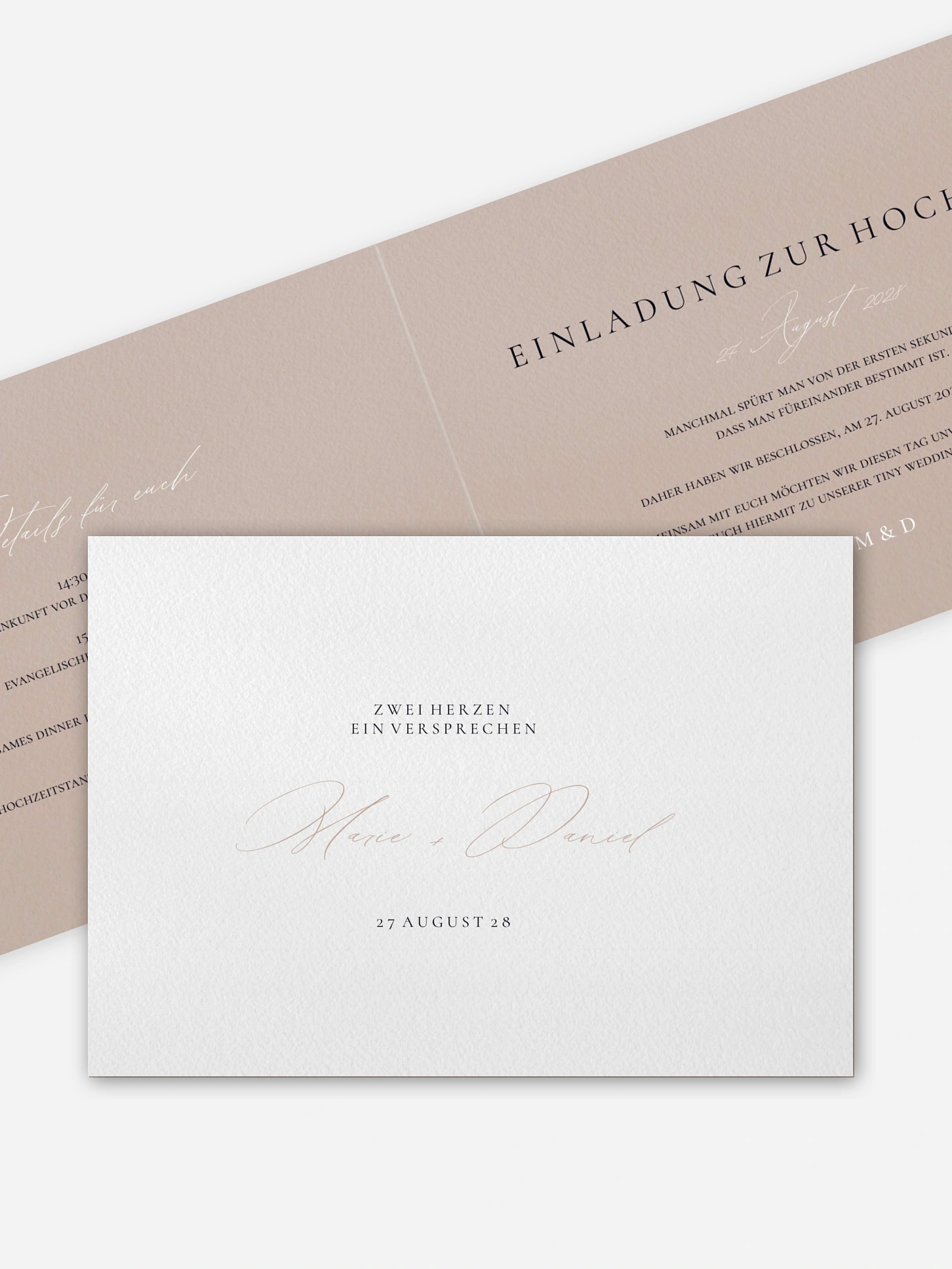 Hochzeitseinladung Fine Details