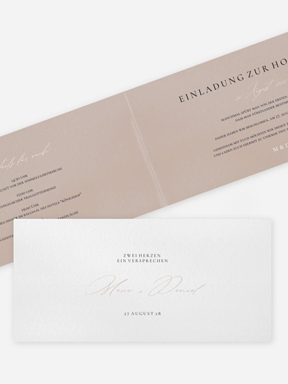 Hochzeitseinladung Fine Details