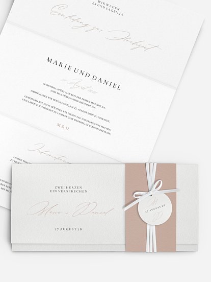 Hochzeitseinladung Fine Details