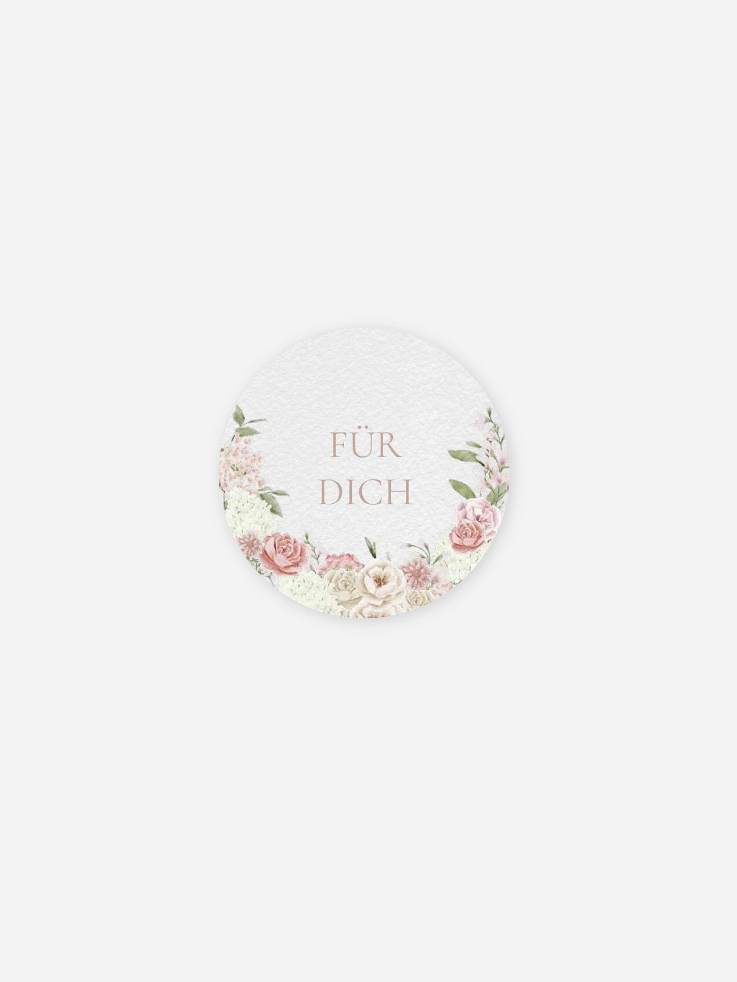 Geschenkaufkleber Hochzeit Enchanted Garden
