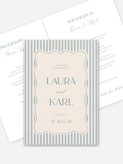 Hochzeitseinladung A Promise