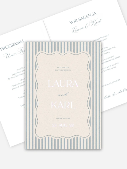 Hochzeitseinladung A Promise