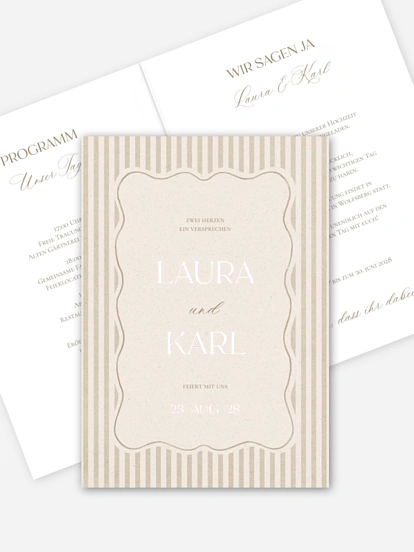Hochzeitseinladung A Promise