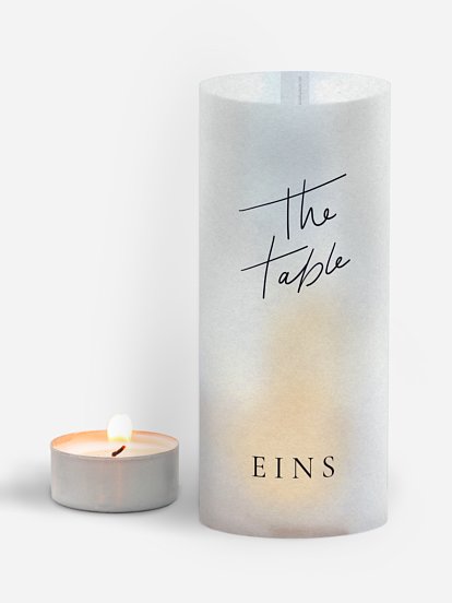 Tischnummer Zarte Liebe