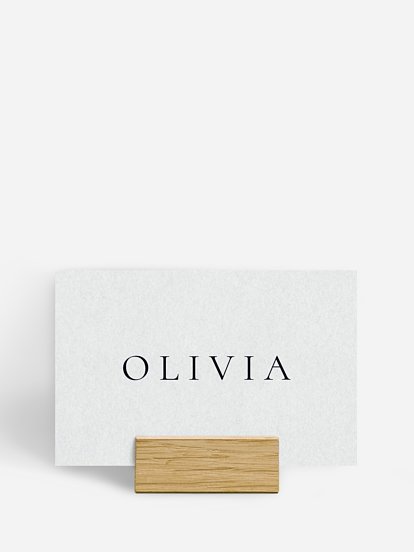 Tischkarte Hochzeit Zarte Liebe