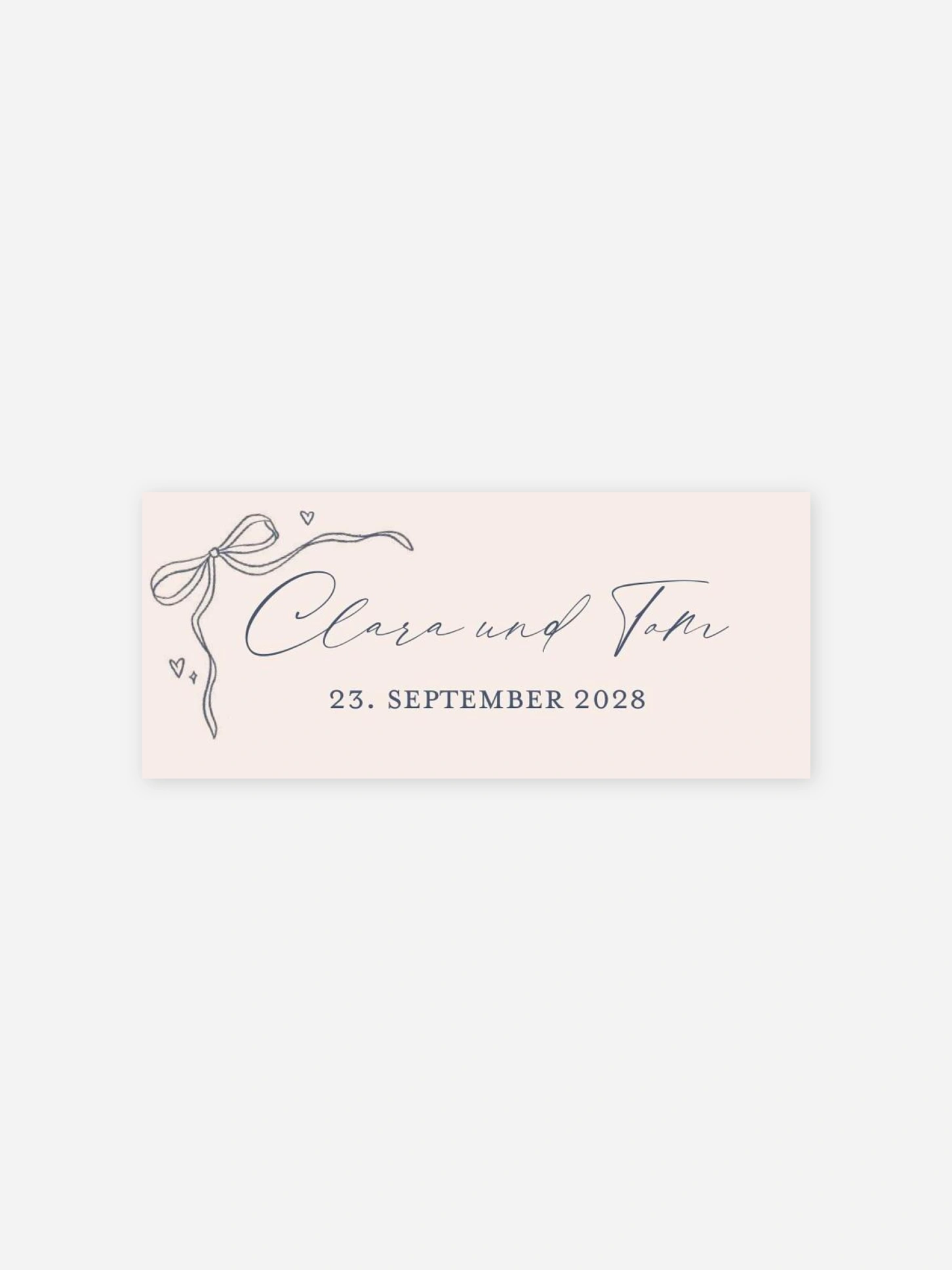 Geschenkaufkleber Hochzeit Love Birds