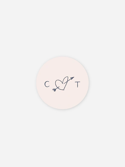 Geschenkaufkleber Hochzeit Love Birds