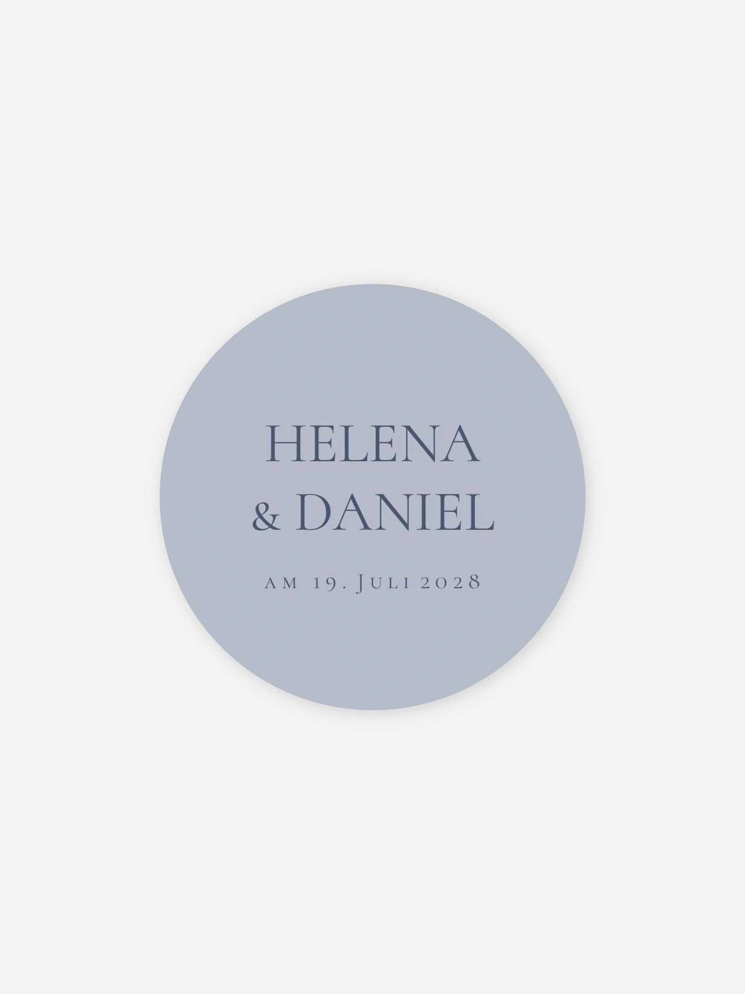 Geschenkaufkleber Hochzeit Pures Versprechen