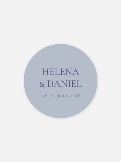 Geschenkaufkleber Hochzeit Pures Versprechen