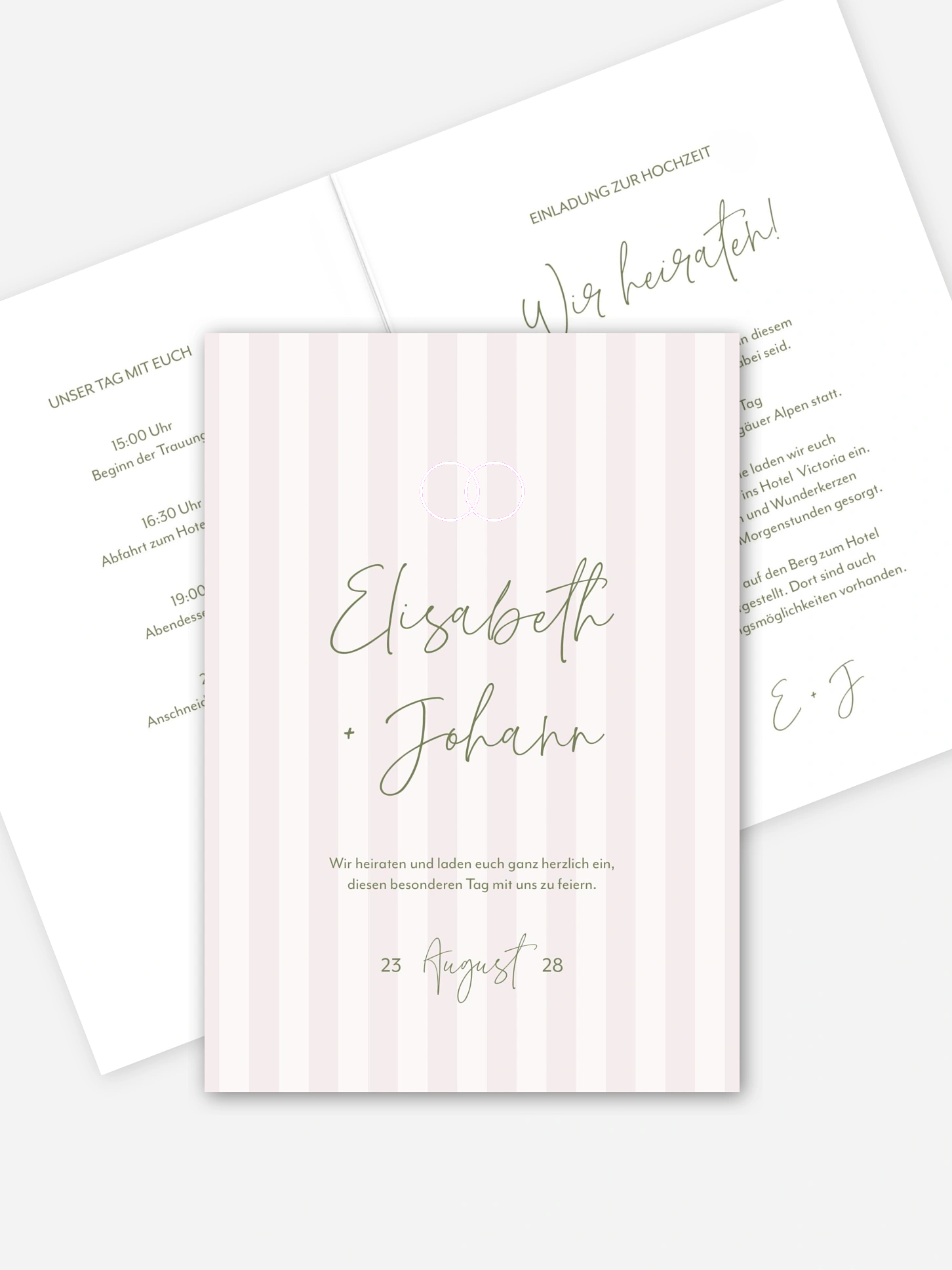 Hochzeitseinladung Everlasting Bond
