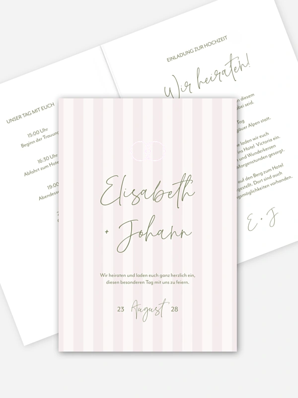 Hochzeitseinladung Everlasting Bond