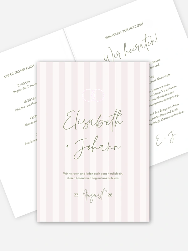 Hochzeitseinladung Everlasting Bond