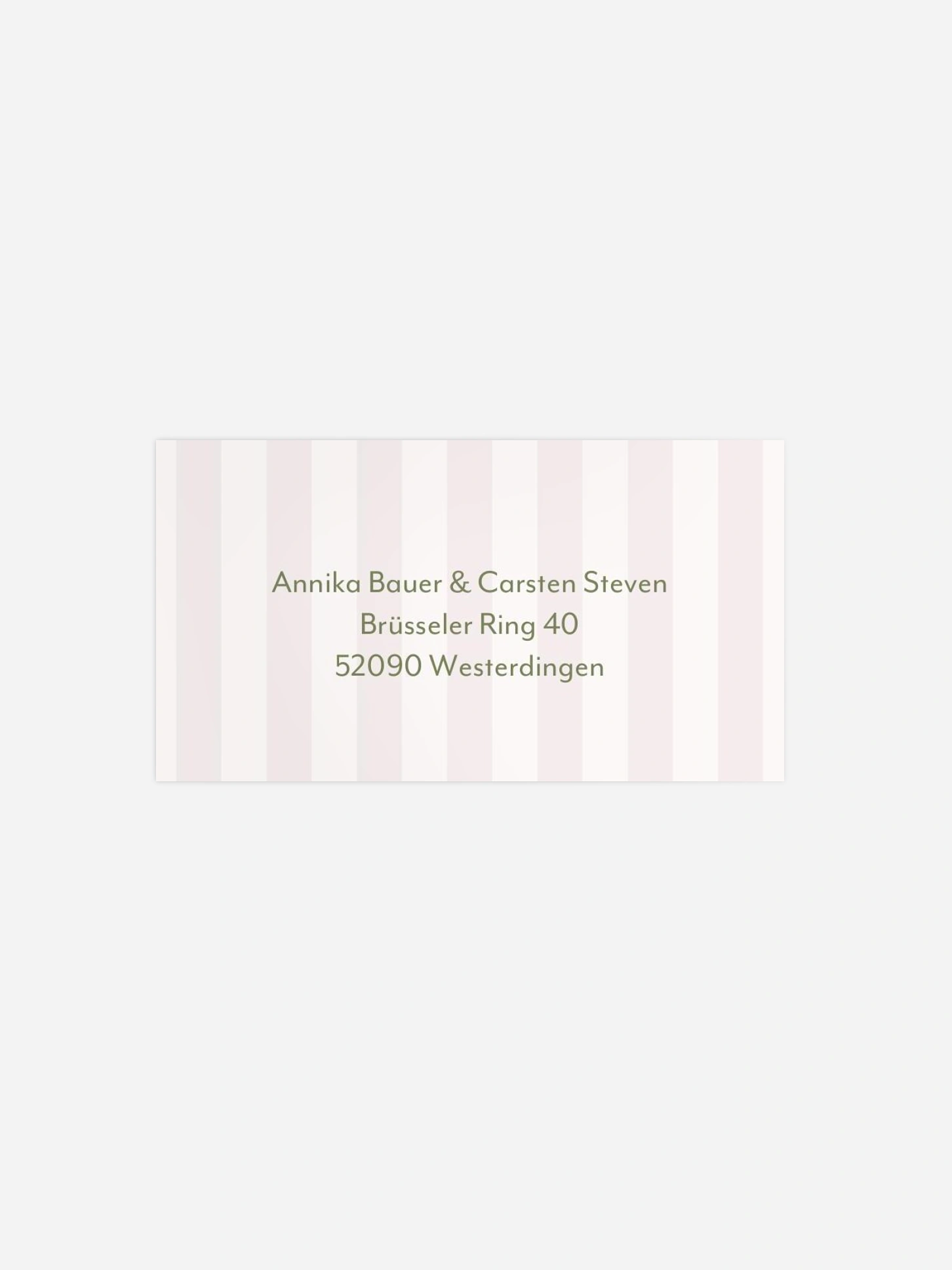 Empfängeraufkleber Hochzeit Everlasting Bond