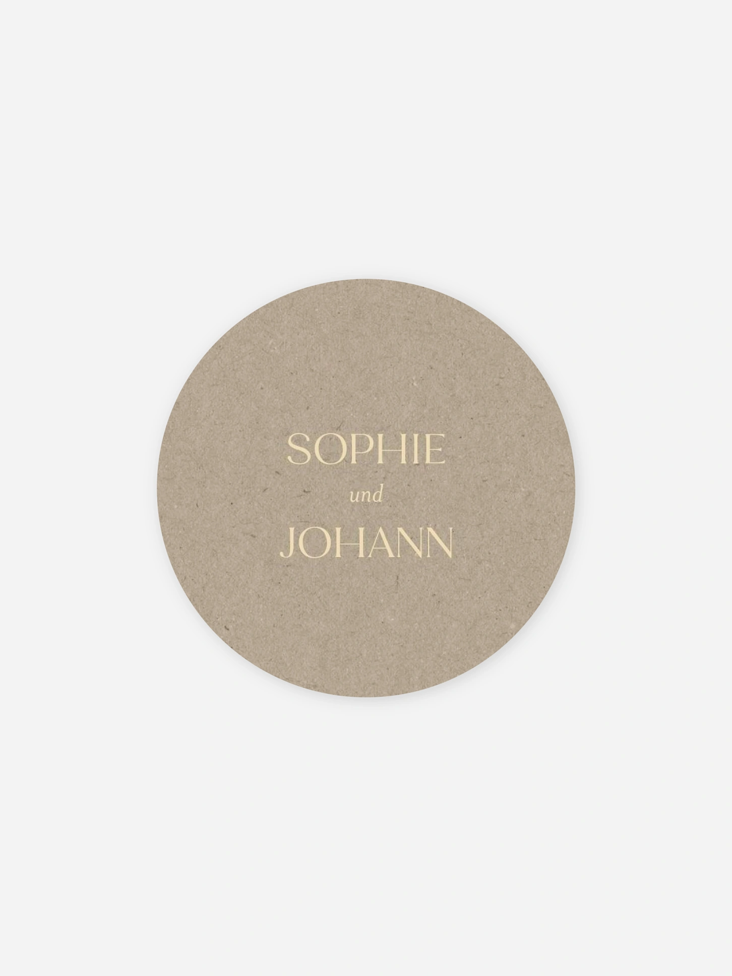 Geschenkaufkleber Hochzeit Classic Romance