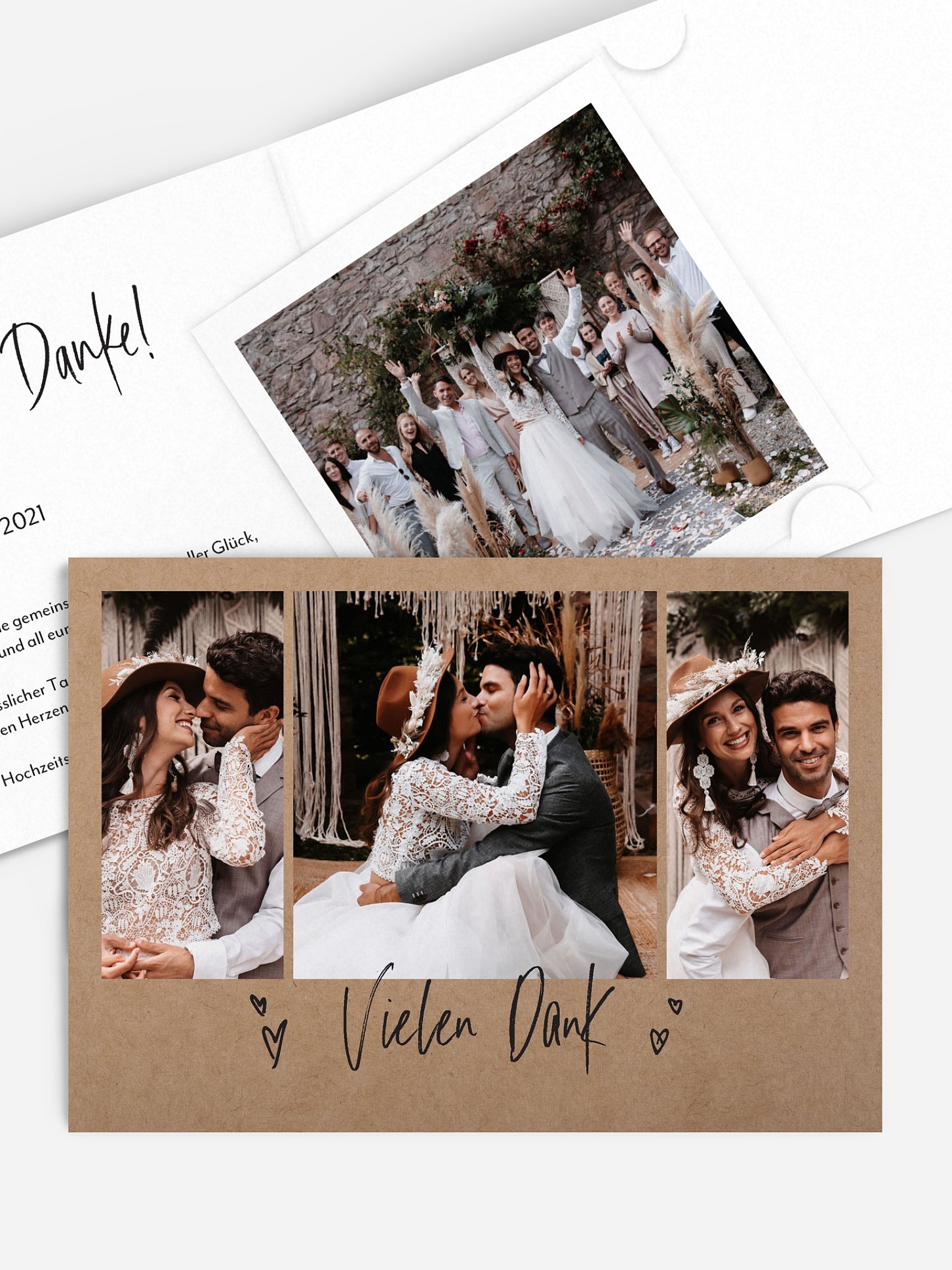 Dankeskarte Hochzeit Lasting Love