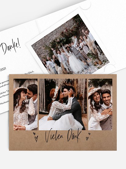 Dankeskarte Hochzeit Lasting Love