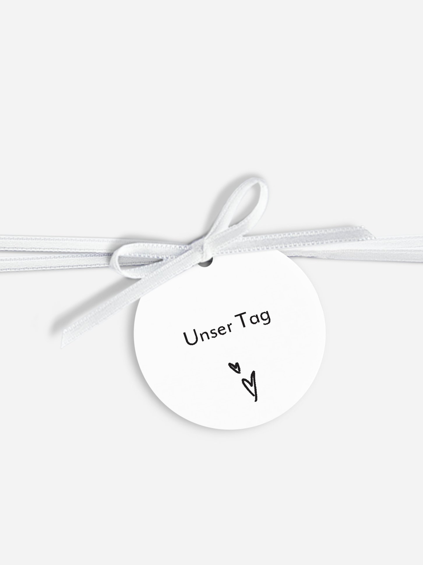 Anhänger mit Band zur Hochzeit Lasting Love