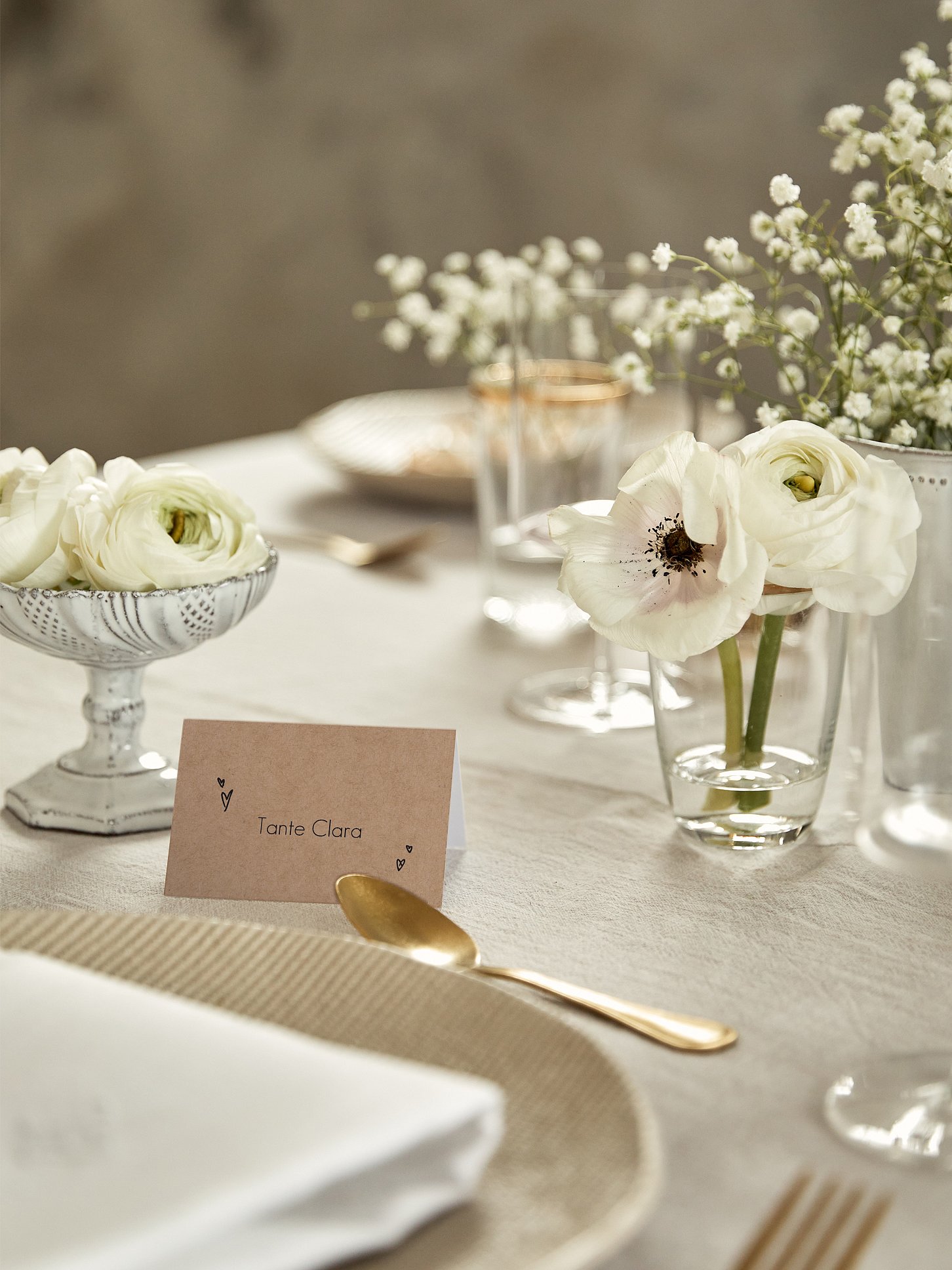 Tischkarte Hochzeit Lasting Love