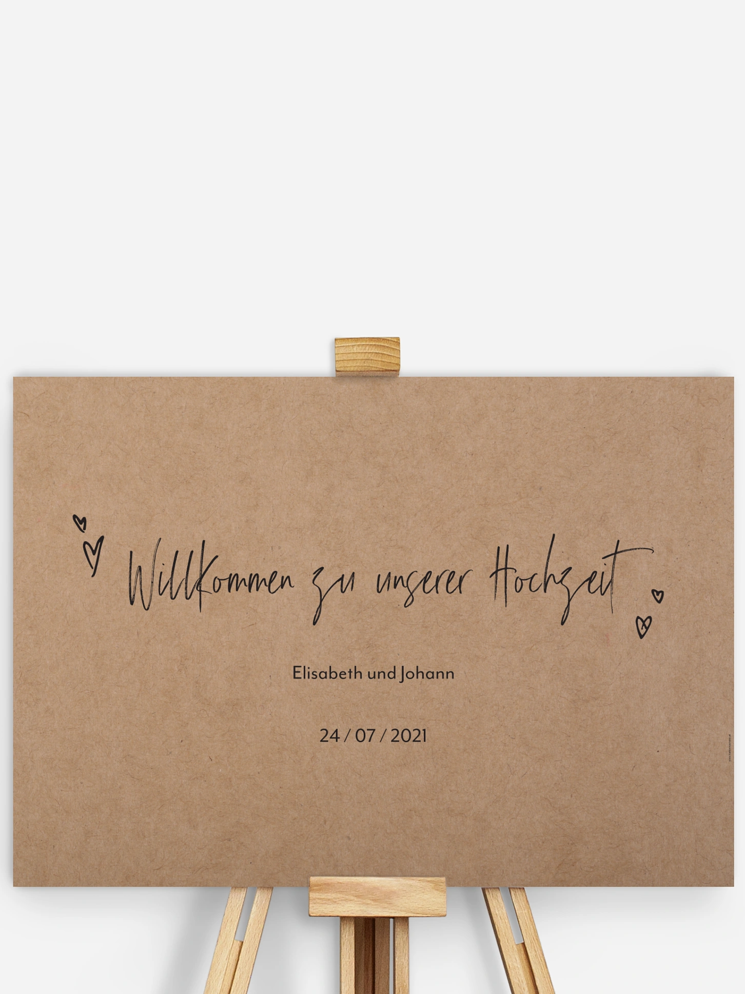 Willkommensschild Lasting Love
