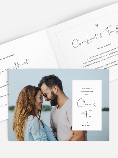 Hochzeitseinladung Lovely Day