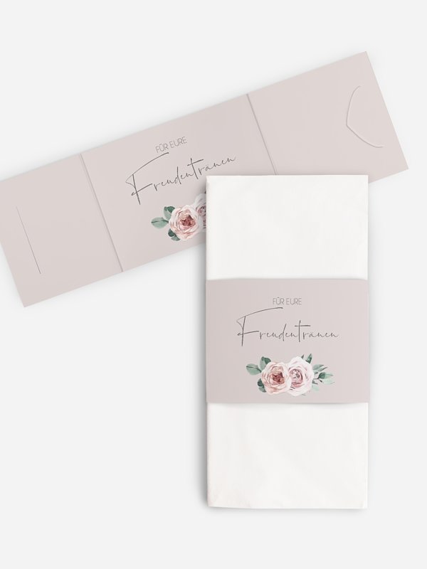 Freudentränen-Taschentücher Rose Diaries
